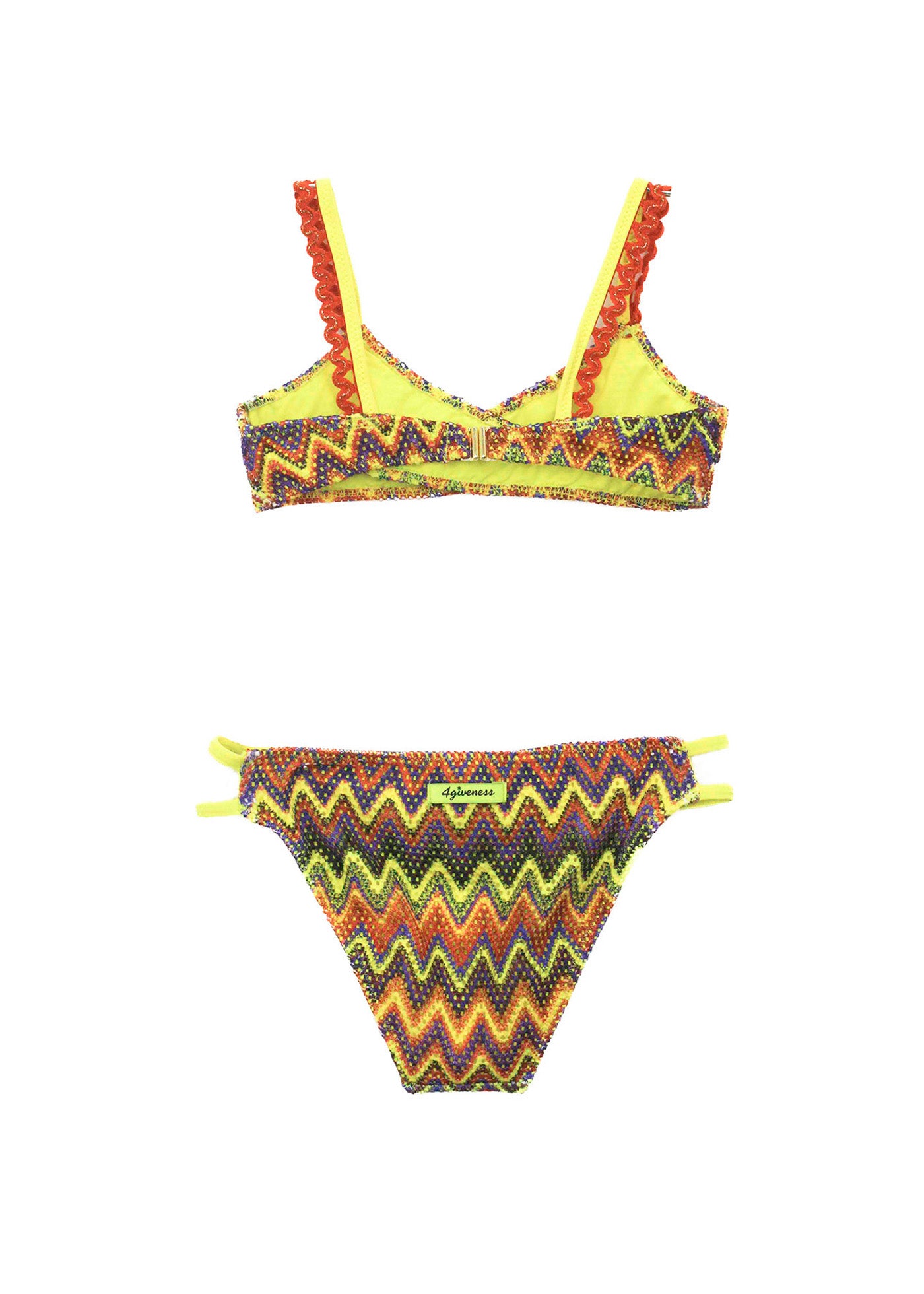 4GIVENESS Costume Bikini Fantasia Multicolor per Bambine