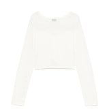 Pinko Kids T-shirt Bianca con Tulle per Bambine