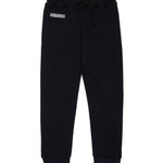 Dsquared2 Kids Pantaloni in Felpa Neri Sport EDTN per Bambini 