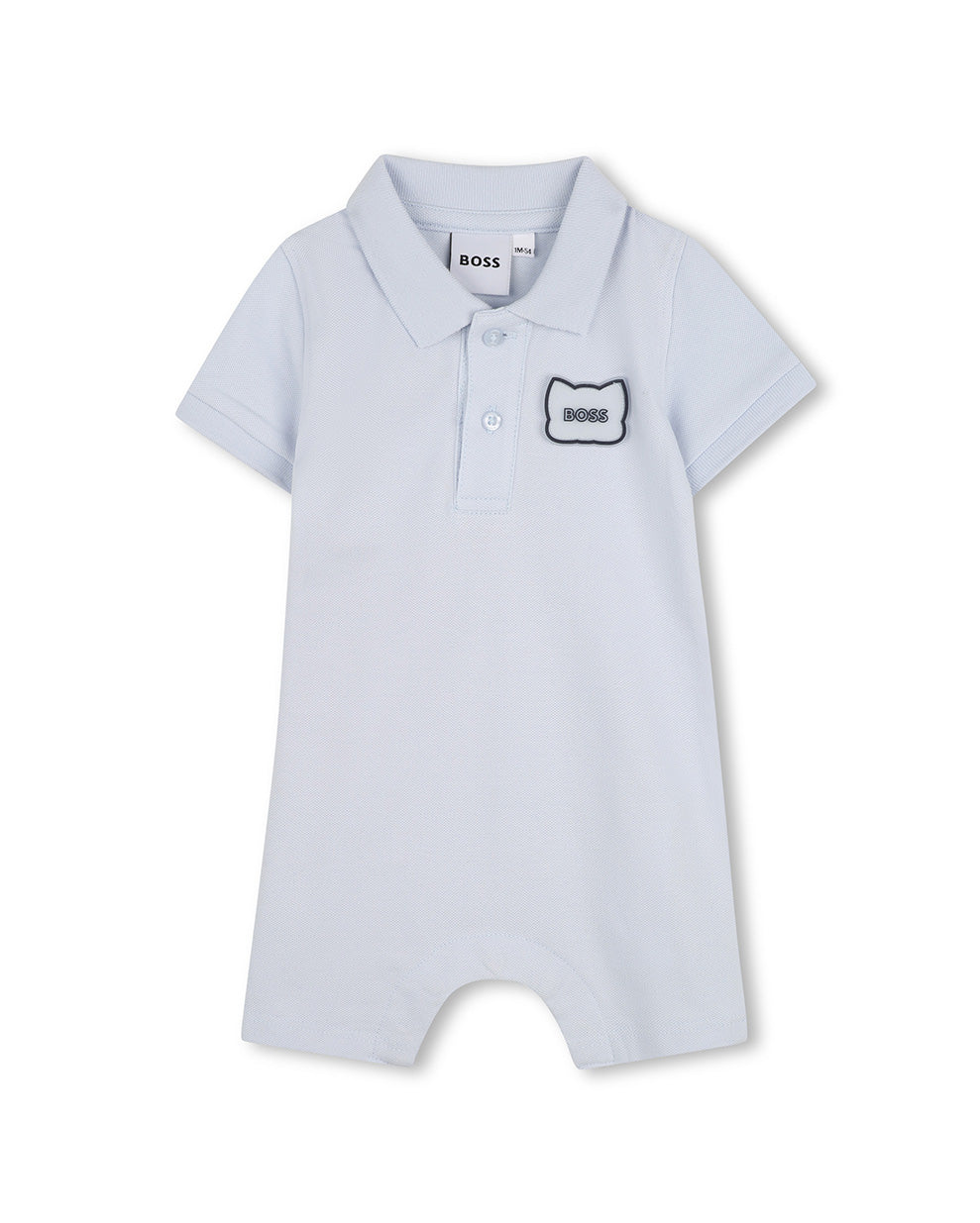 Boss Kids Tutina Cielo con Logo per Neonati