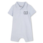 Boss Kids Tutina Cielo con Logo per Neonati