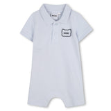 Boss Kids Tutina Cielo con Logo per Neonati