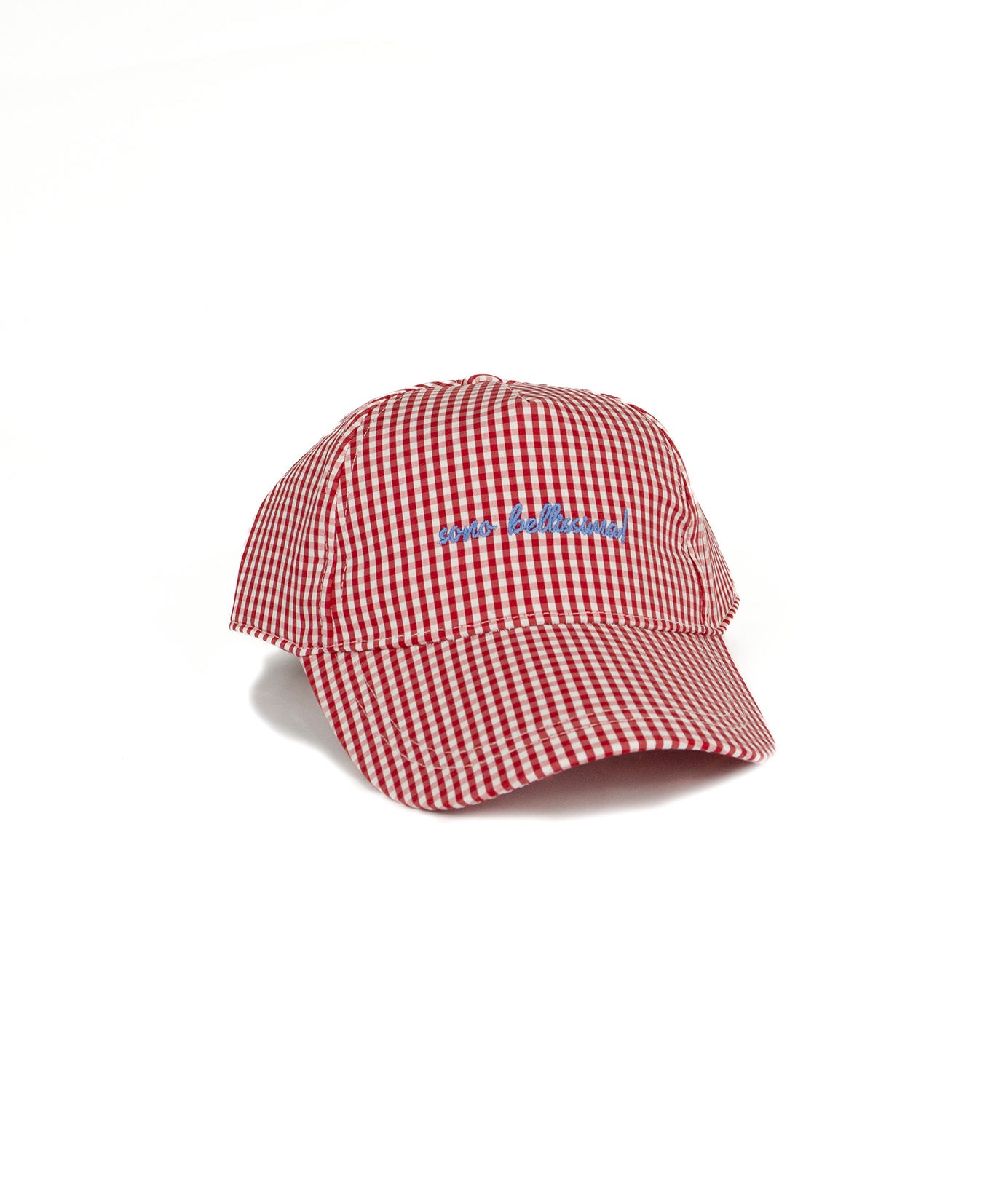 Vicolo Kids Cappello a Quadri con Ricamo per Bambine