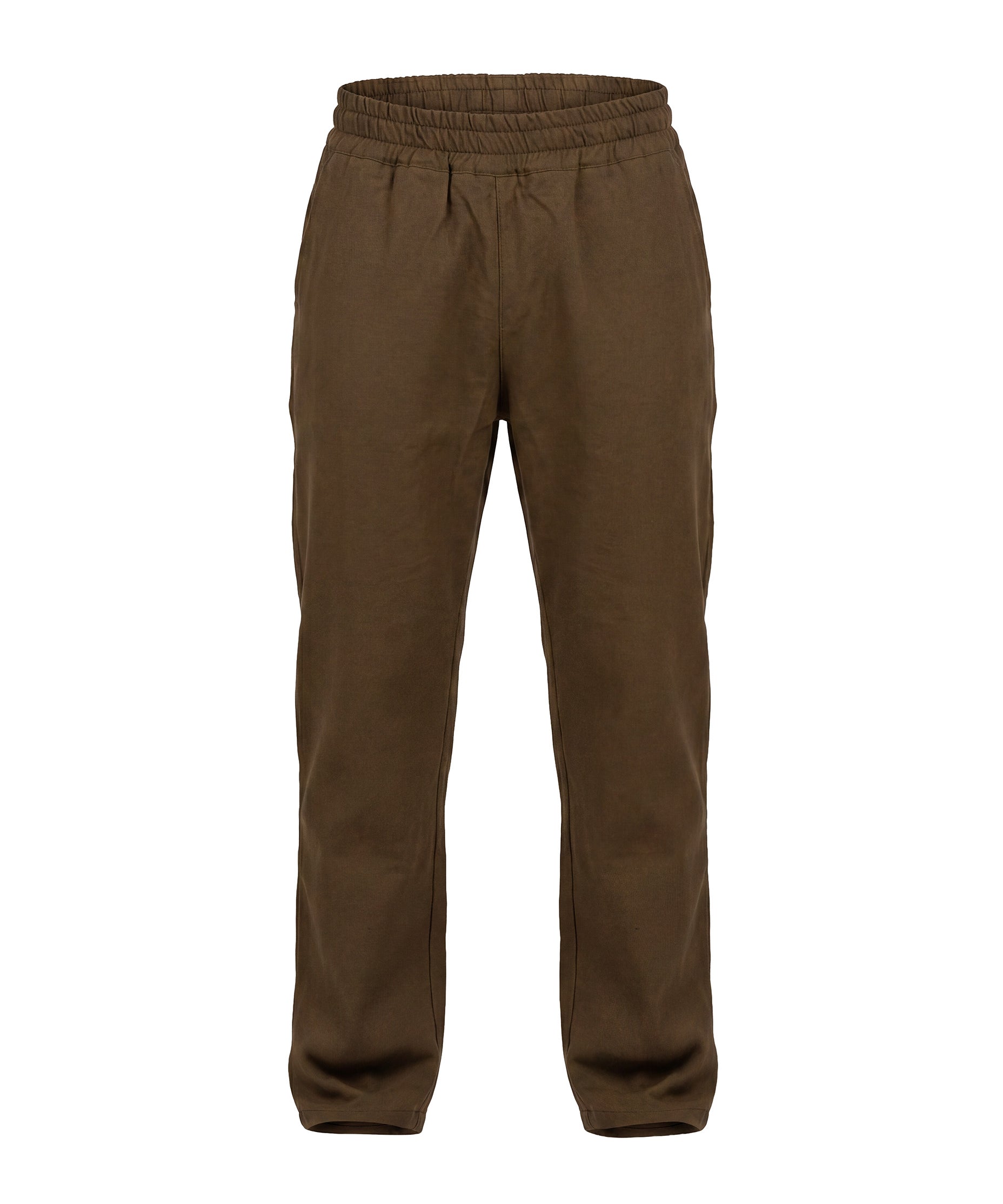 Daniele Alessandrini Kids Pantalone Marrone con Logo per Bambini
