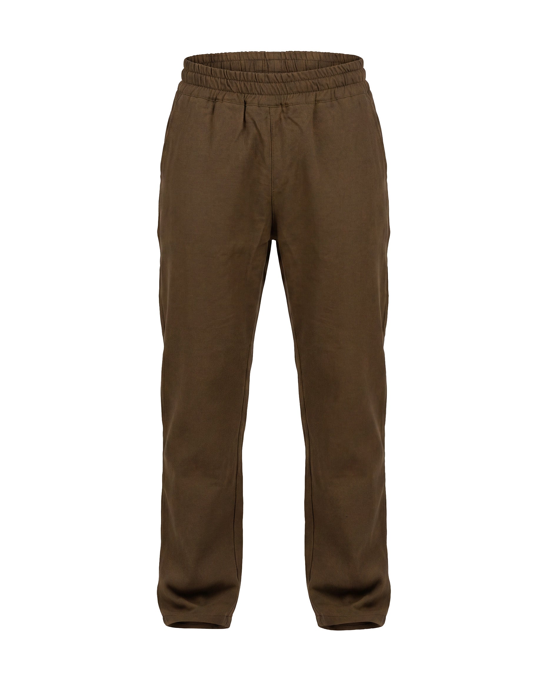 Daniele Alessandrini Kids Pantalone Marrone con Logo per Bambini
