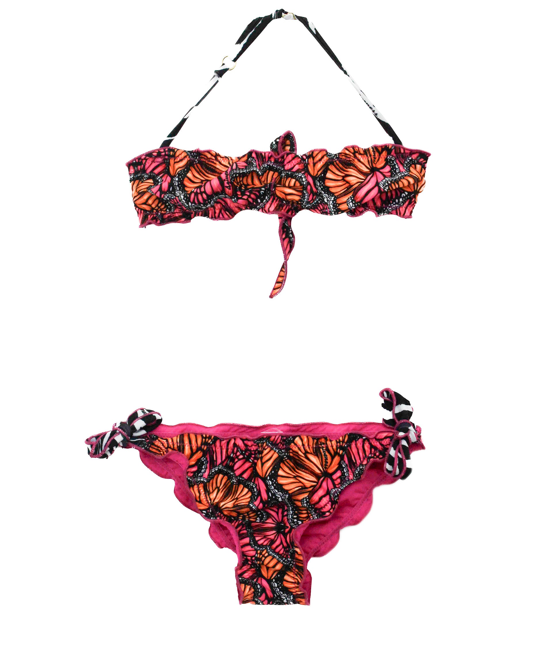 4GIVENESS Costume Bikini Fantasia Floreale per Bambine