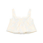 Elisabetta Franchi La Mia Bambina Top Limone per Bambine