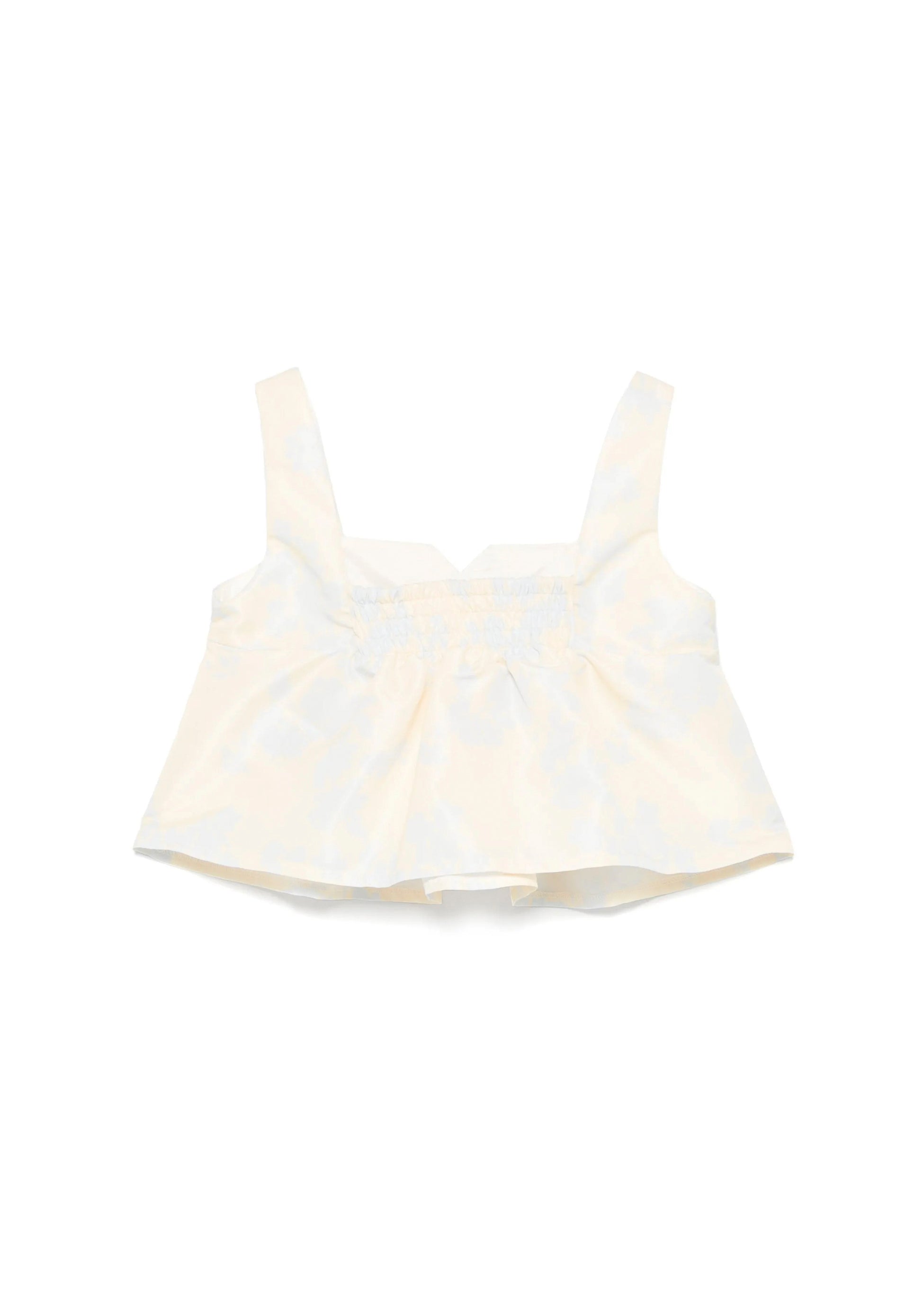 Elisabetta Franchi La Mia Bambina Top Limone per Bambine