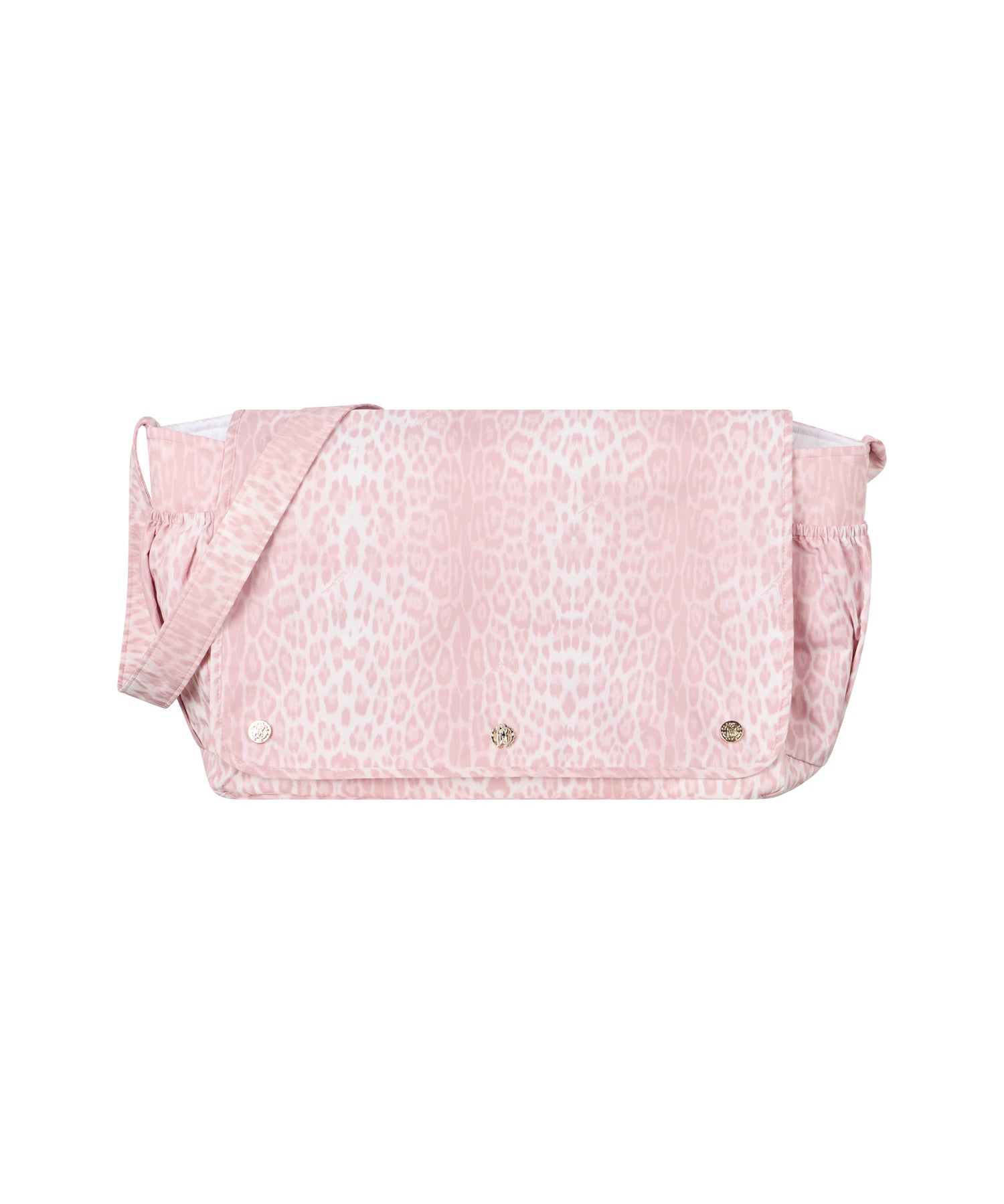 Roberto Cavalli Kids Borsa Rosa Fantasia Animalier per Bambine