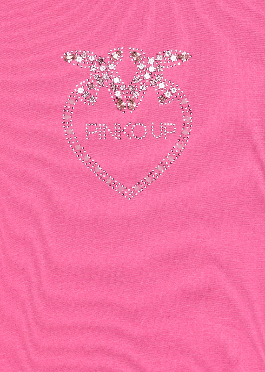 Pinko Kids Felpa Rosa con Logo Florence Kids ( dettaglio logo)
