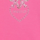 Pinko Kids Felpa Rosa con Logo Florence Kids ( dettaglio logo)