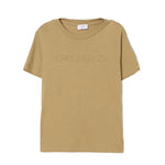 Pinko Kids T-shirt Sabbia con Logo per Bambine