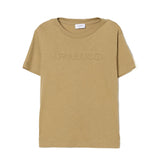 Pinko Kids T-shirt Sabbia con Logo per Bambine