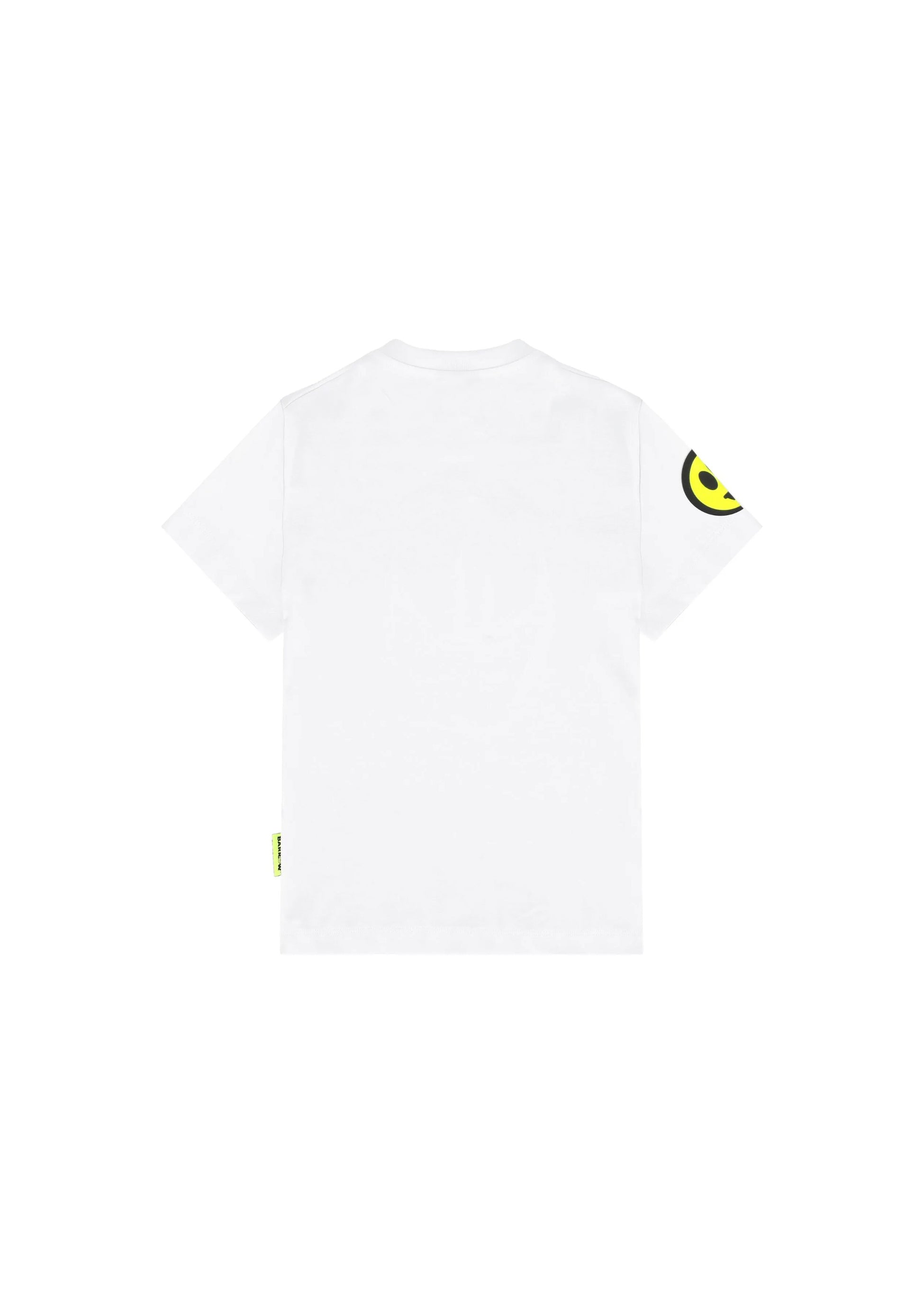 Barrow Kids T-shirt Bianca con Stampa Logo per Bambini