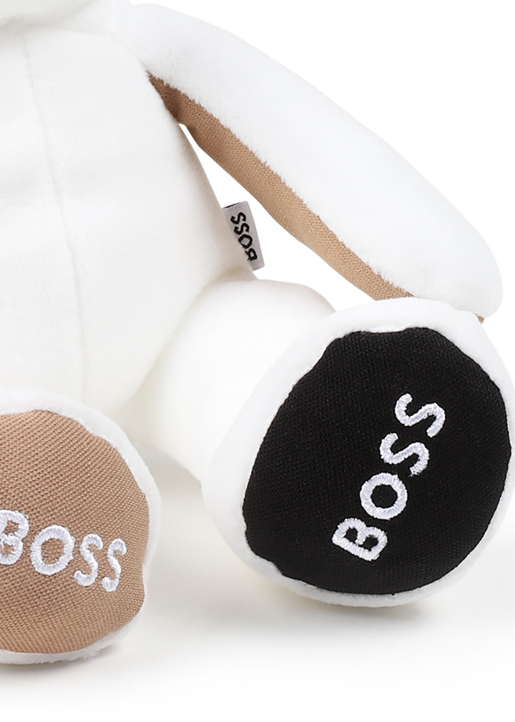 Boss Kids Peluche Coniglietto  Bianco per Neonati