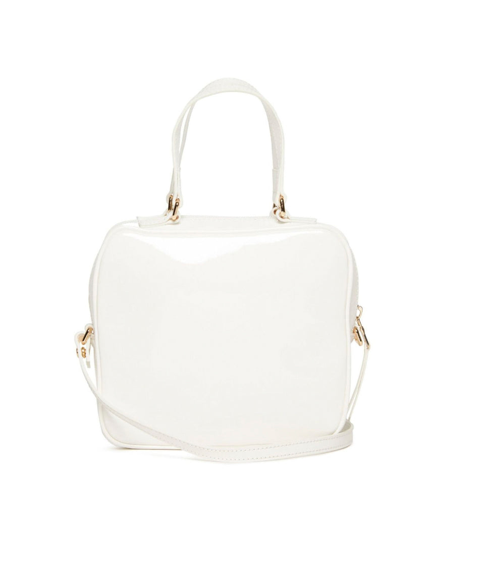 N°21 Kids Borsa Bianca con Tracolla per Bambine