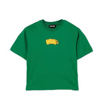 Barrow Kids T-Shirt Verde con Stampa Logo per Bambini
