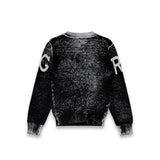 Iceberg Kids Maglia con Effetto Sbiadito Girocollo con Maxi Logo per Bambini