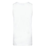 John Richmond Kids Canotta Bianco con Logo per Bambini