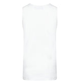 John Richmond Kids Canotta Bianco con Logo per Bambini