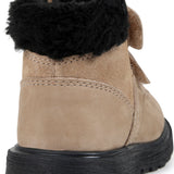 Boss Kids Stivaletti Biscotto in Pelle con Logo per Neonati (dettaglio)
