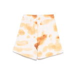 MSGM Kids Bermuda Crema con Stampa per Bambini (retro)