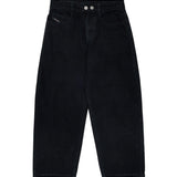 Diesel Kids Pantalone in Denim Nero Unisex