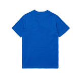 Diesel Kids T-shirt Bluette con Patch Oval D