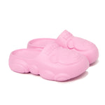 Moschino Kids Sandalo Rosa con Teddy per Bambine
