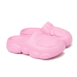 Moschino Kids Sandalo Rosa con Teddy per Bambine