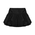 Vicolo Kids Gonna Nera con Balze per Bambine