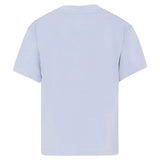 Hugo Boss Kids T-Shirt Grigio Polvere con Logo per Bambini