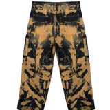 Yes London Kids Jeans Denim Effetto Sand Whash Cargo per Bambini