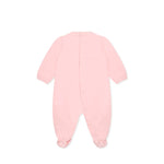 Moschino Kids Tutina Rosa con Stampa Teddy per Neonate (retro)