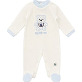 Gabriella Gucci Kids Tutina Cielo con Orso Applicato per Bambini