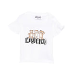Moschino Kids T-Shirt con Teddy Bear Bianca per Neonate