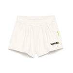 Barrow Kids Short Crema con Logo per Bambine