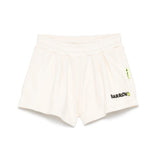 Barrow Kids Short Crema con Logo per Bambine