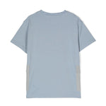 C.P. Company Kids T-shirt Blu Acciaio con Applicazione Tasche per Bambini (retro)