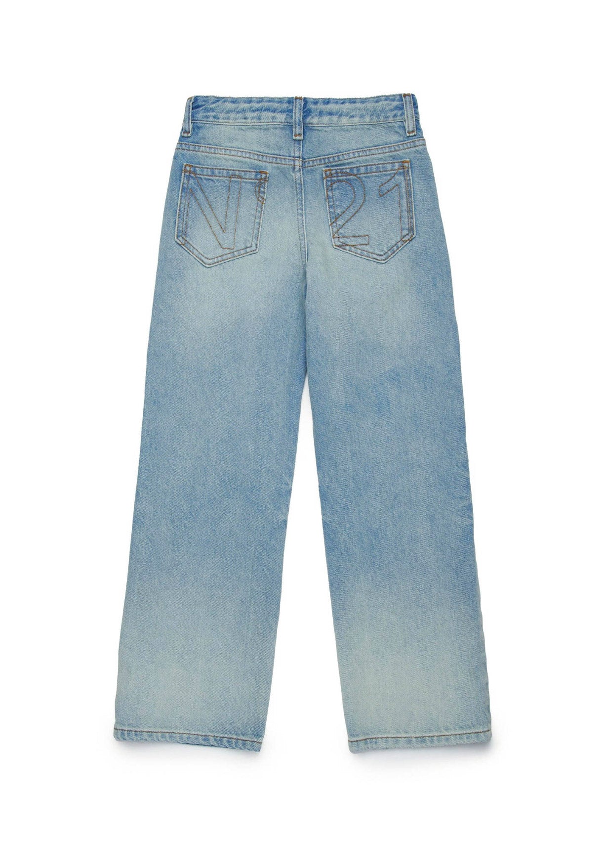 N°21 Kids Jeans in Denim Baggy Fit per Bambine (retro)