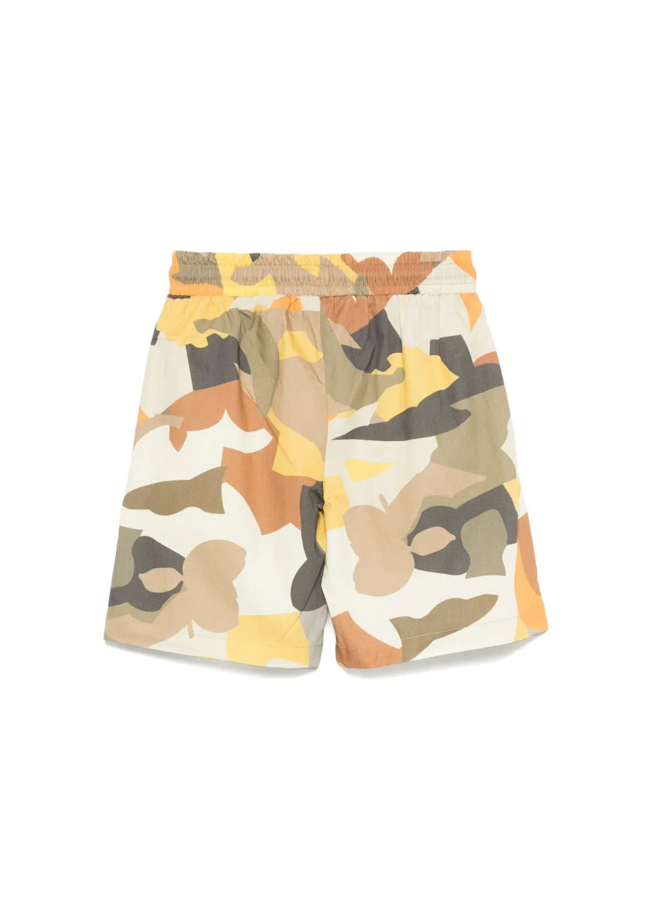MSGM Kids Bermuda Multicolor con Logo per Bambini (retro)