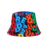 Dsquared2 Kids Buket Nero/Multicolor per Bambini