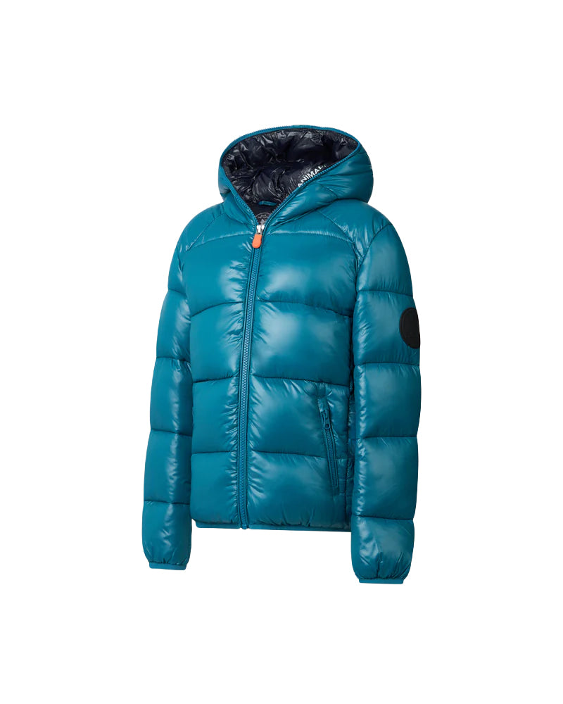 Save The Duck Kids Piumino Imbottito Horizon Blue per Bambini