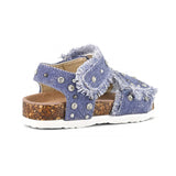 Colors of California Kids Sandalo Denim per Neonate