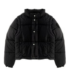 Hinnominate Kids Giubbino Nero con Maniche a Zip