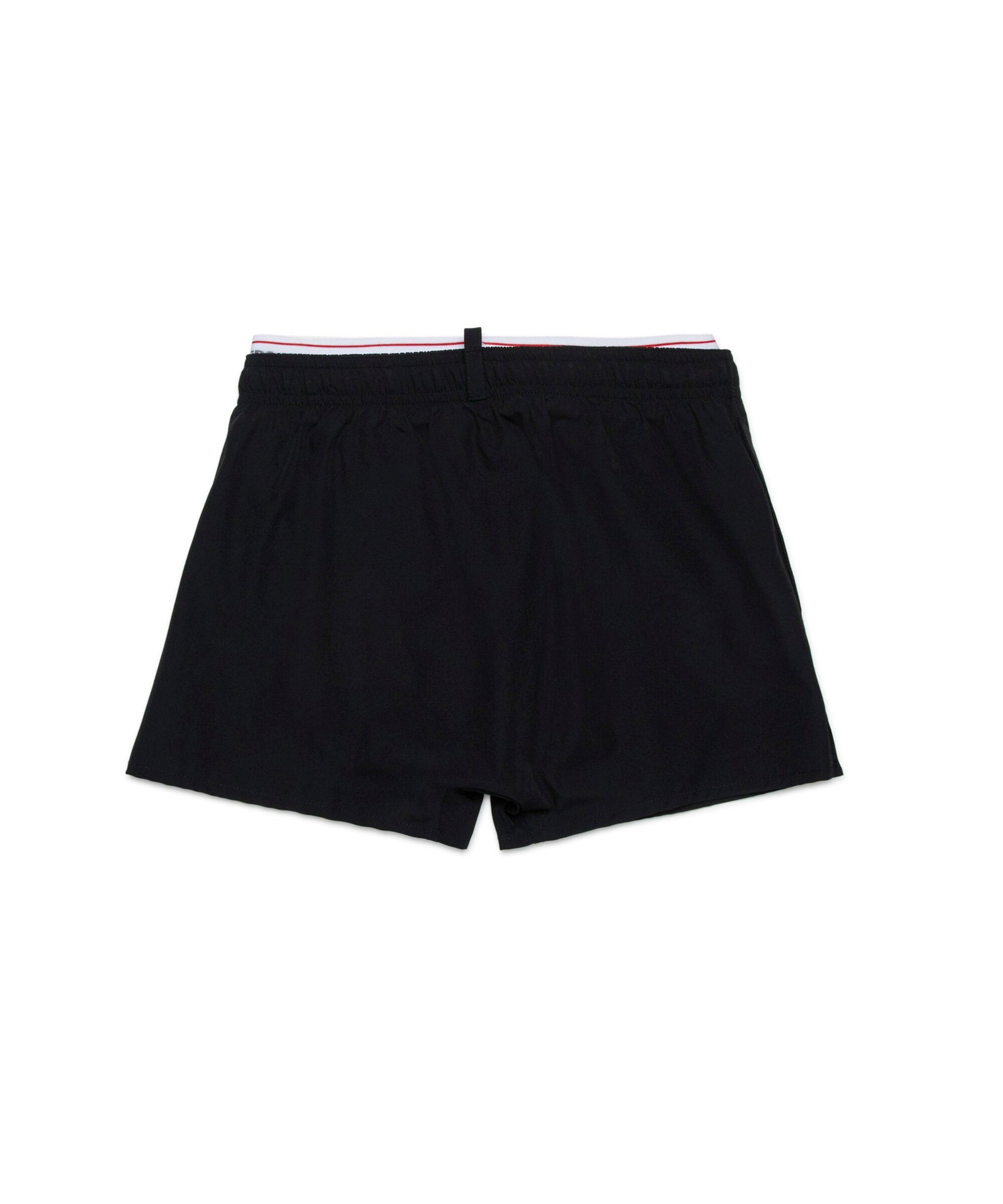 Dsquared2 Kids Costume Boxer Nero per Bambini