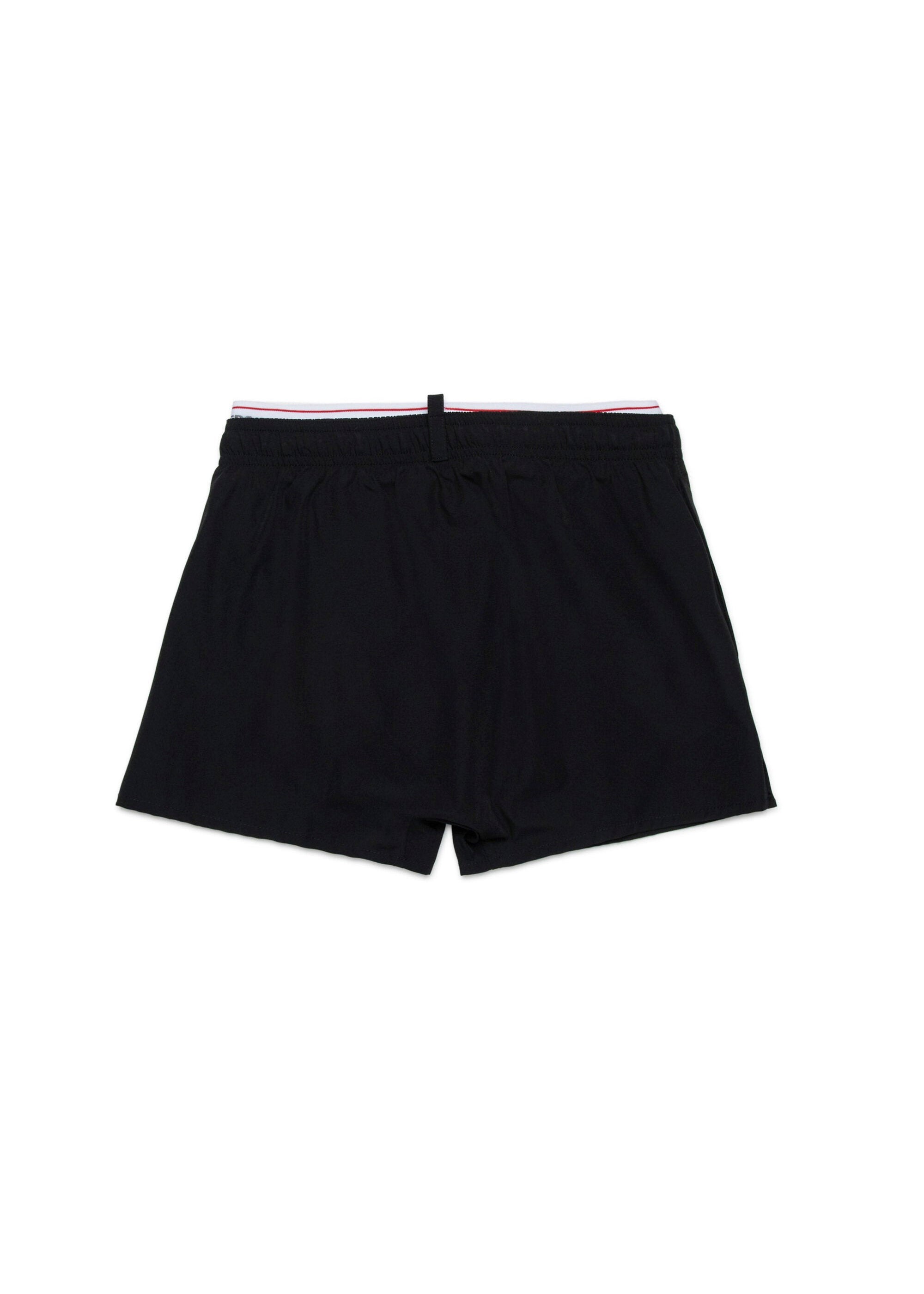 Dsquared2 Kids Costume Boxer Nero per Bambini