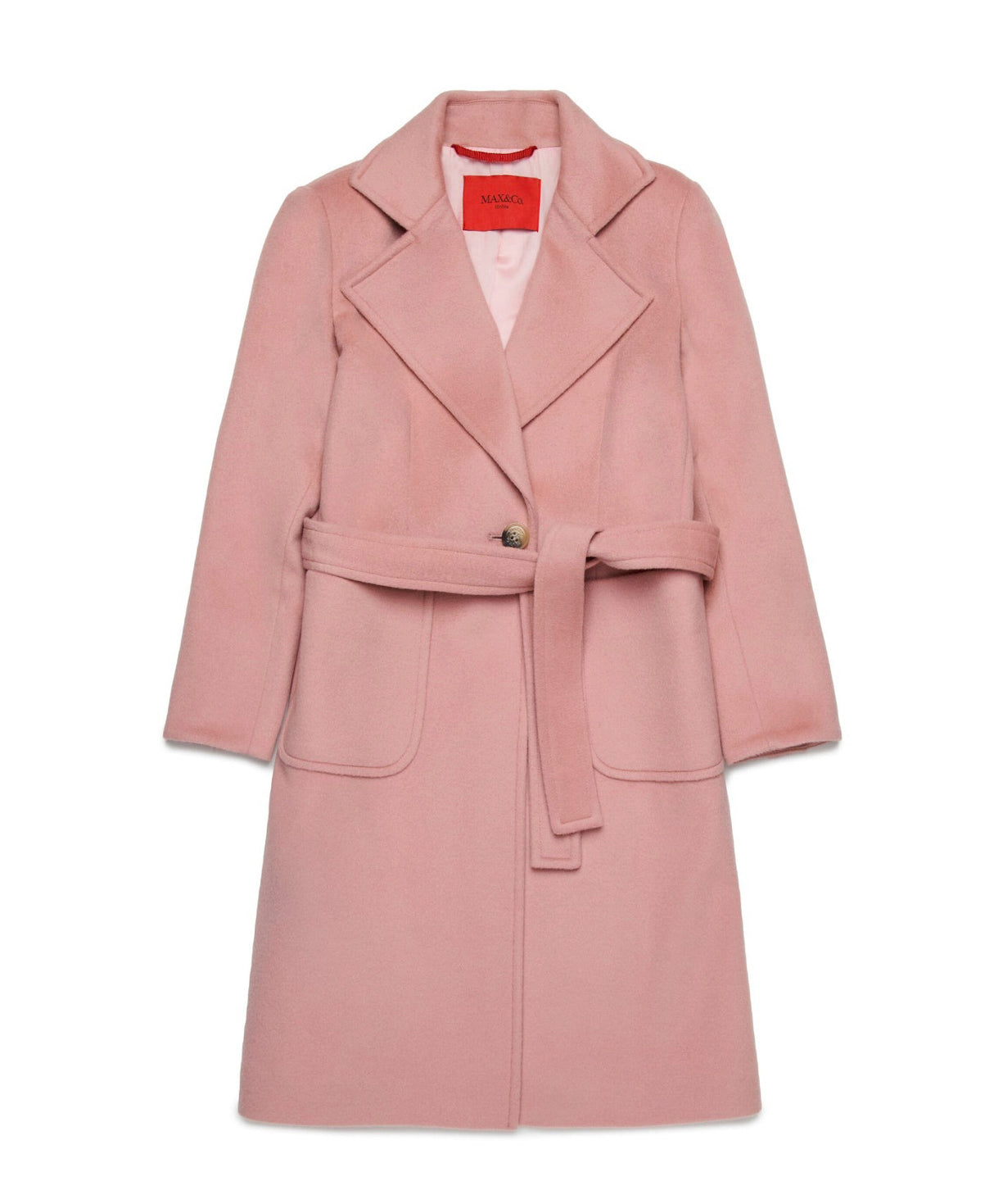 Max & Co Kids Cappotto Runaway Rosa per Bambine