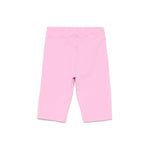 MSGM Kids Ciclista Rosa con Ricamo Logo per Bambine retro