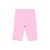 MSGM Kids Ciclista Rosa con Ricamo Logo per Bambine retro